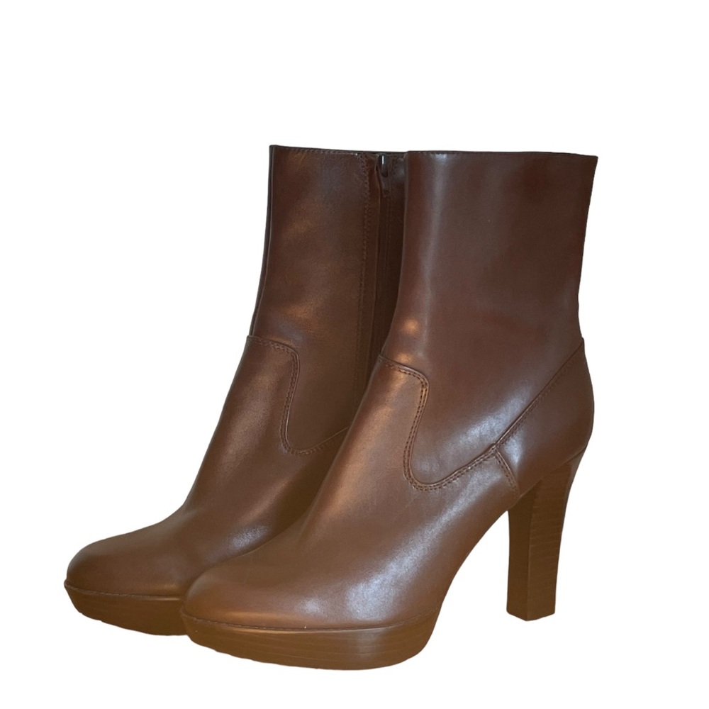 Marc Fisher Brown Ankle Boots Size 8